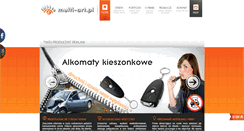 Desktop Screenshot of multiart.com.pl