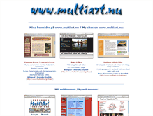 Tablet Screenshot of multiart.nu