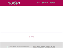 Tablet Screenshot of multiart.pl